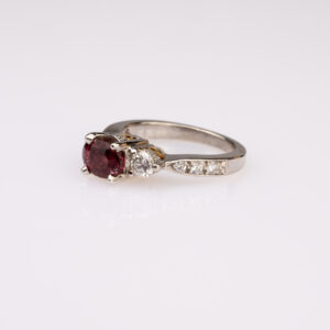 Pink Tourmaline Ring - Image 2