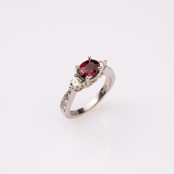 Pink Tourmaline Ring