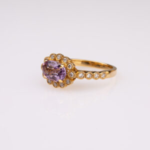 Tangled Amethyst Ring - Image 4