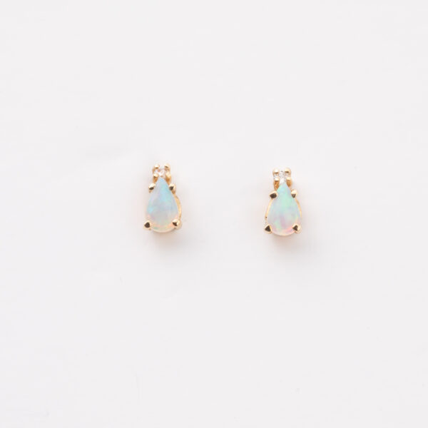 Pear Opal Earrings